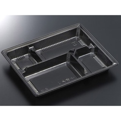 中央化学 弁当容器 HS 古今 L-4 黒ME 本体