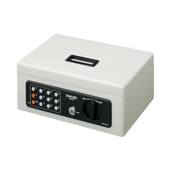 手提金庫テンキー付　ＣＢ−Ｔ１２　Ｂ５ライトグレー
