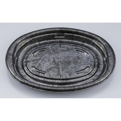 テイクアウト容器 TNハピプレ67浅 ペトラ黒本体 シーピー化成