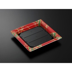 中央化学 寿司桶 祗園15 色絵R-BK 本体