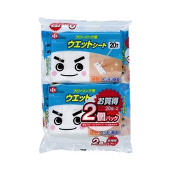 ウエットシートフローリング用　２０枚×２