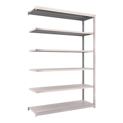 ＴＲＵＳＣＯ スチールラック Ｍ1.5型軽中量棚 1460×445×2100mm 6段 連結 ネオグレー M1.57546B