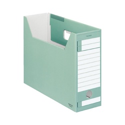 ファイルボックス−ＦＳ＜Ｅ＞Ａ４ジャスボックス　緑