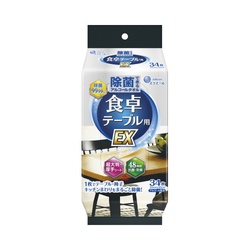 除菌　アルコールタオル　食卓テーブル用ＥＸ　３４枚