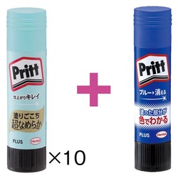 スムーズプリットミディアム１０本＋カラープリット