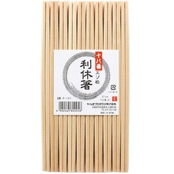 割箸 P-101 十八番エゾ利休箸21cm 100膳 (中国製) やなぎプロダクツ