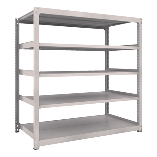 ＴＲＵＳＣＯ スチールラック Ｍ3型中量棚 1200×1121×1800mm 5段 単体 ネオグレー M364125