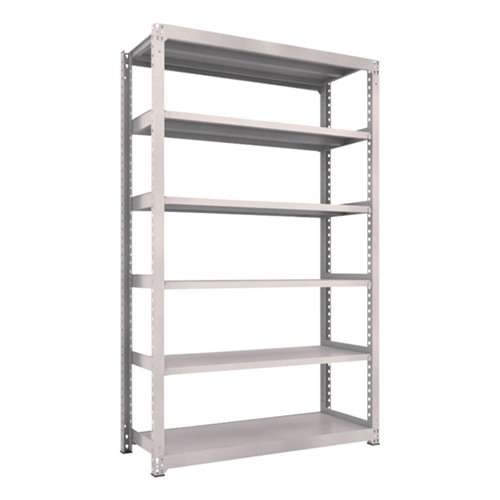 ＴＲＵＳＣＯ スチールラック Ｍ3型中量棚 1500×571×2400mm 6段 単体 ネオグレー M38566
