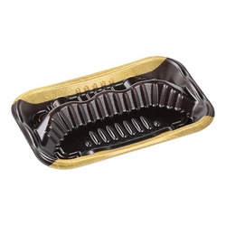 エフピコ 軽食容器 MFP-ホットキッチン2TK 本体 金座黒