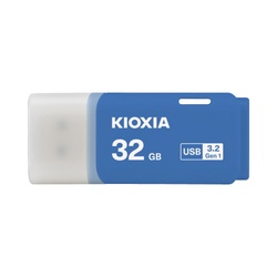 ＵＳＢキャップ式ブルー３２ＧＢ