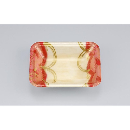 発泡トレー 新LF12-30 波瓦赤 シーピー化成