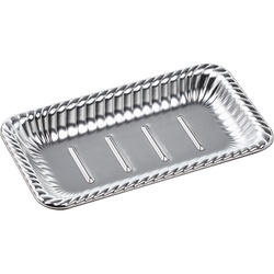 エフピコ オードブル容器 ティアラ角皿25-14 本体 銀