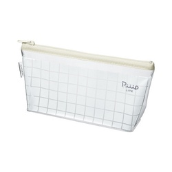 ペンケース　ピープライト　ミルキーホワイト