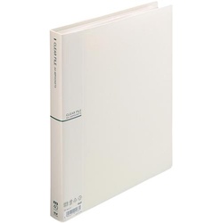 クリアファイルＡ４縦４０Ｐアイボリー