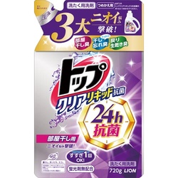 トップ　クリアリキッド　抗菌　詰替７２０ｇ×４