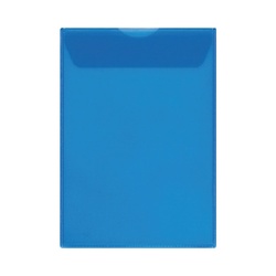 ジャケットホルダ−封筒タイプ　Ａ４タテ　青１０枚