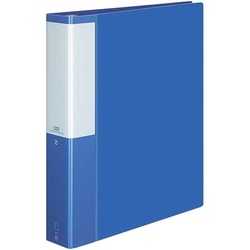 クリヤーＢポジティ替紙式青Ａ４縦背幅５３ｍｍ８冊