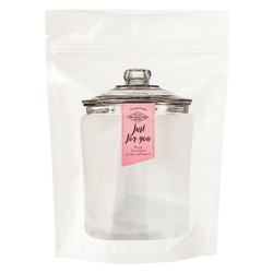 チャック付き袋 ガラスキャニスタージップスタンドバッグ-2(50枚) ヘッズ