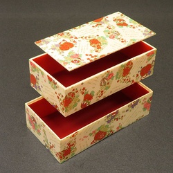 折箱 LB-N2S 長折2段重(小) 鼓 アライ