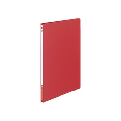 レバーファイルＺ式　ＰＰ　Ａ４縦１２０枚収容　赤