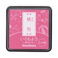 いろもよう　わらべ　桃色