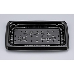 惣菜容器 BFコモ惣菜内18 黒 本体 シーピー化成