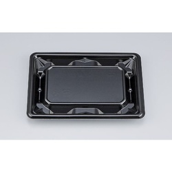 惣菜容器 SF冴盛18-13 黒本体 シーピー化成