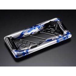 リスパック 寿司容器 美鮮盛 1-4B れいめい青 本体