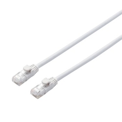 ＣＡＴ６ＡやわらかＬＡＮケーブル　３ｍ　ホワイト