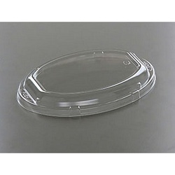 中央化学 BAKEQ 楕円容器 蓋(OPS)