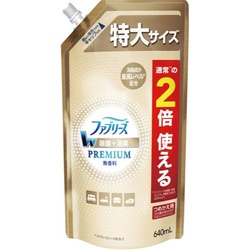 ファブリーズＷ除菌Ｐ無香料詰替大６４０ｍｌ×４