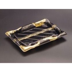 リスパック 寿司容器 旬盛 2-4B らいうん金 本体