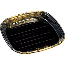 エフピコ 寿司桶 新角桶4人P(V) 本体 鈴竹