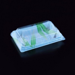 スミ 和菓子容器 ユニコン RX-18 流水笹