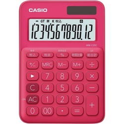 カラフル電卓ＭＷ−Ｃ２０Ｃ−ＲＤ　レッド