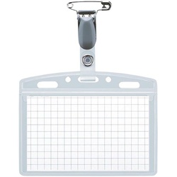 タッグ名札　名刺サイズヨコ　１０個入