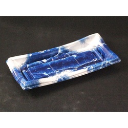 リスパック 刺身容器 美鮮 35B けんひょう青 本体