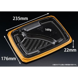 リスパック 弁当容器 バイオ マウント 24-18-1B 本体 セン茶