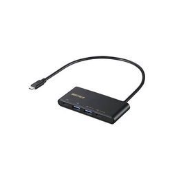 ＵＳＢ−Ｃ　バスパワー４ポートハブＰＤ対応