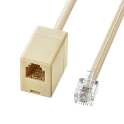 電話延長ケーブル　ＴＥＬ−ＥＸ８−２Ｋ２