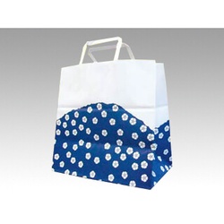 紙手提袋 H平26 群青 パックタケヤマ