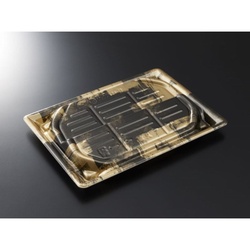 中央化学 刺身容器 漁台24-17 西陣BK 本体