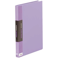 カラーベース固定式　Ａ４縦４０ポケット　藤×３０