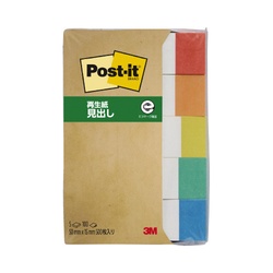 ポストイット　見出し　５０×１５　レインボー５冊