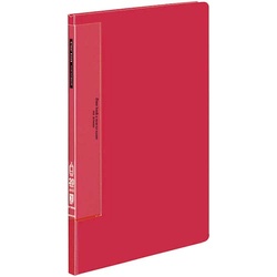 クリヤーブックＷＣ　固定式Ａ４縦２０Ｐ赤１０冊