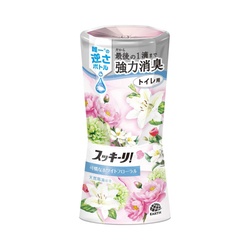 スッキーリ！トイレ用可憐なホワイトフローラル