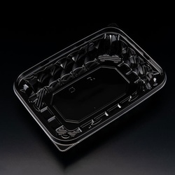 リスパック 惣菜容器 バイオ アソートケース 20-14B(38) 黒 本体