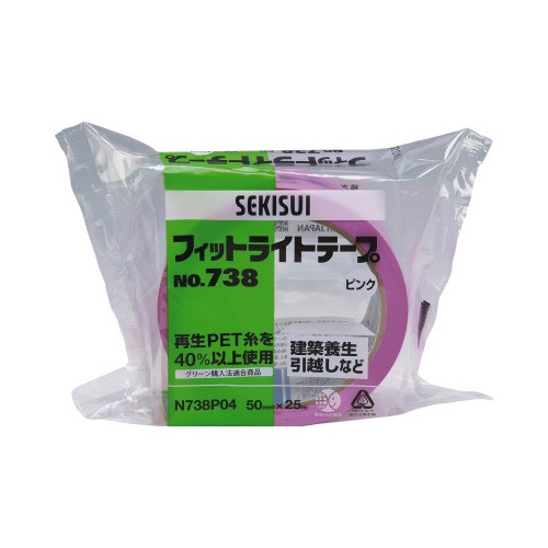 フィットライトテープＮｏ．７３８　ピンク　３０巻