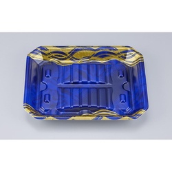 鮮魚トレー 匠筏25-19-26A 静波紺 シーピー化成