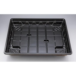 仕出し弁当容器 U-81(B) 梨地 本体 シーピー化成